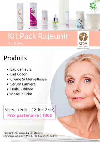 Kit cosmétiques anti-âge